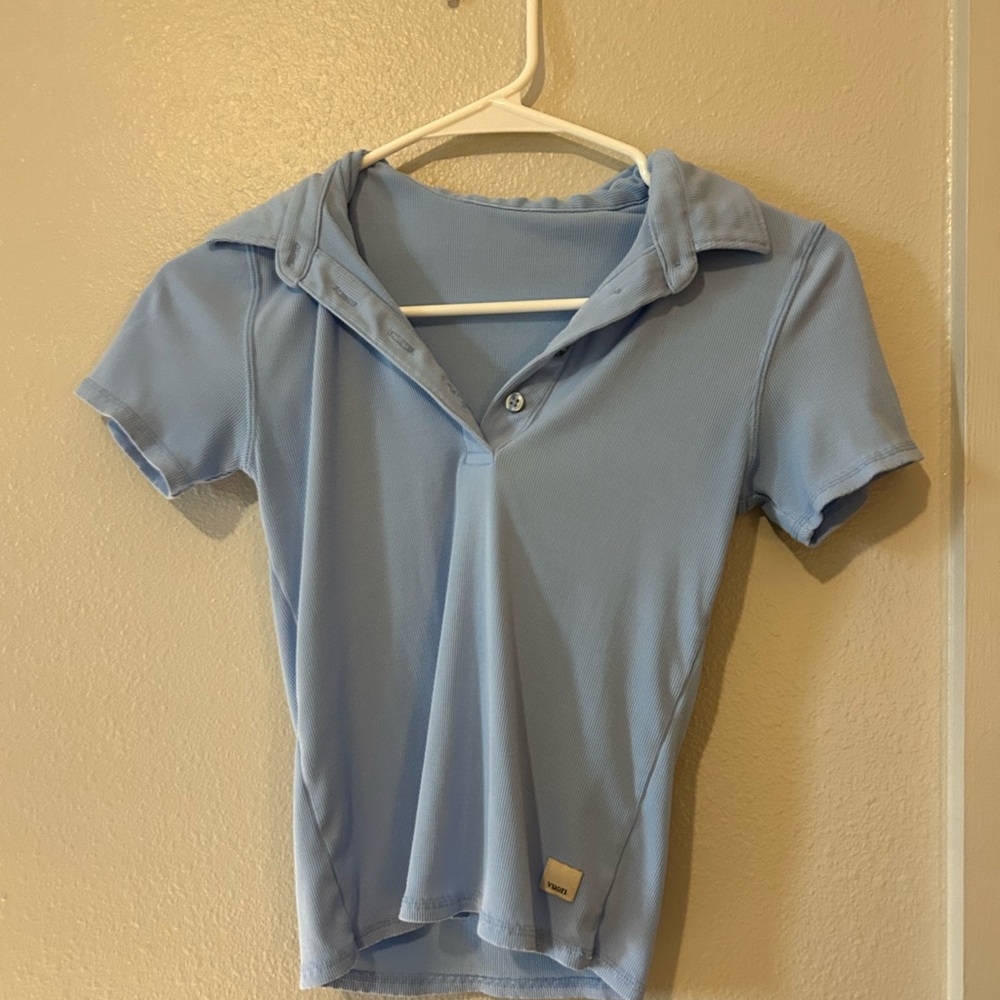 Vuori Pose Polo XS in light blue - Picture 3 of 4